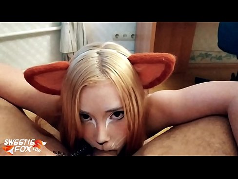 ❤️ Kitsune połyka kutasa i spermę w ustach ️ Quality sex at us ❌️❤